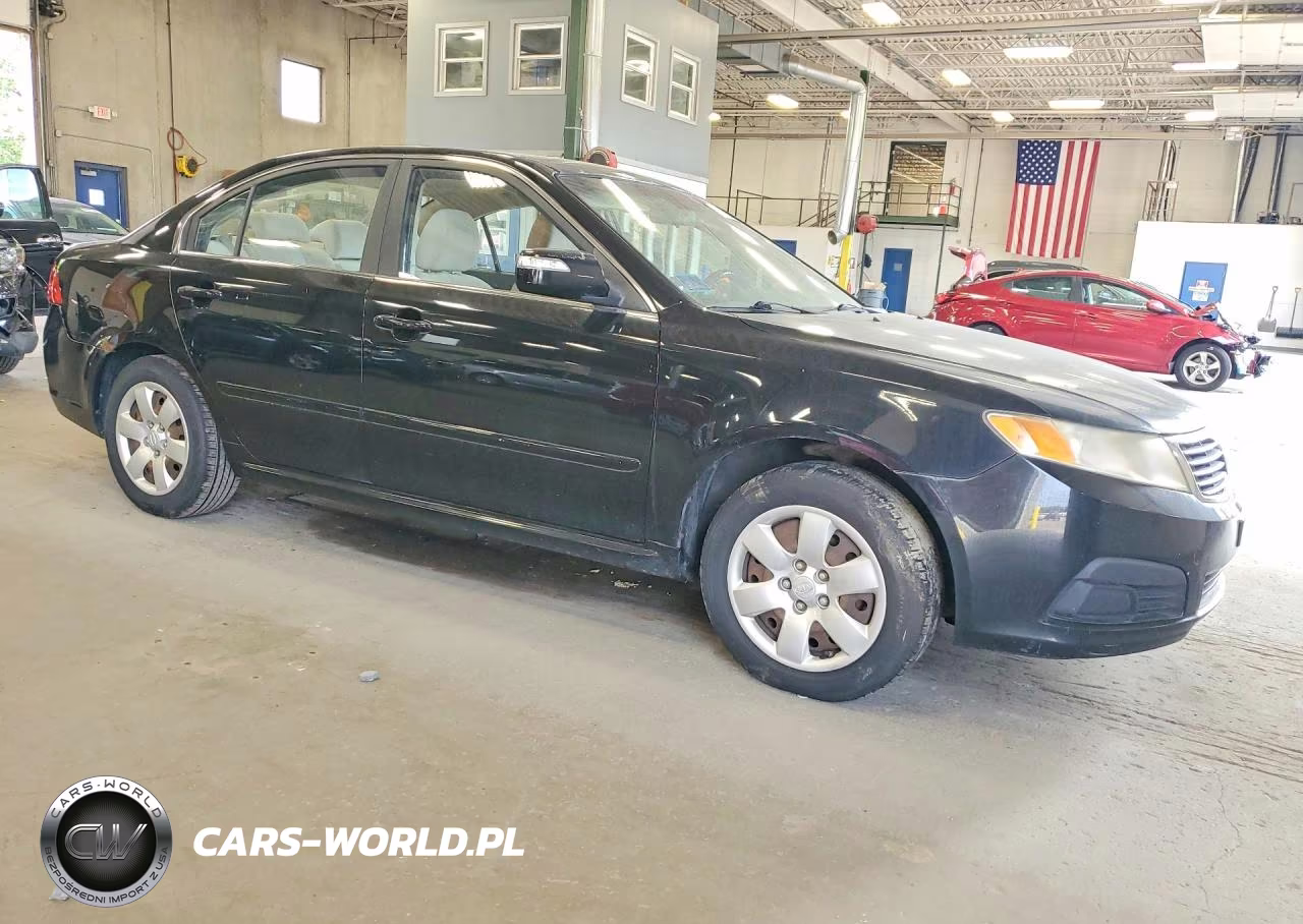 2009 Kia Optima Lx VIN:KNAGE228895316905 - 4