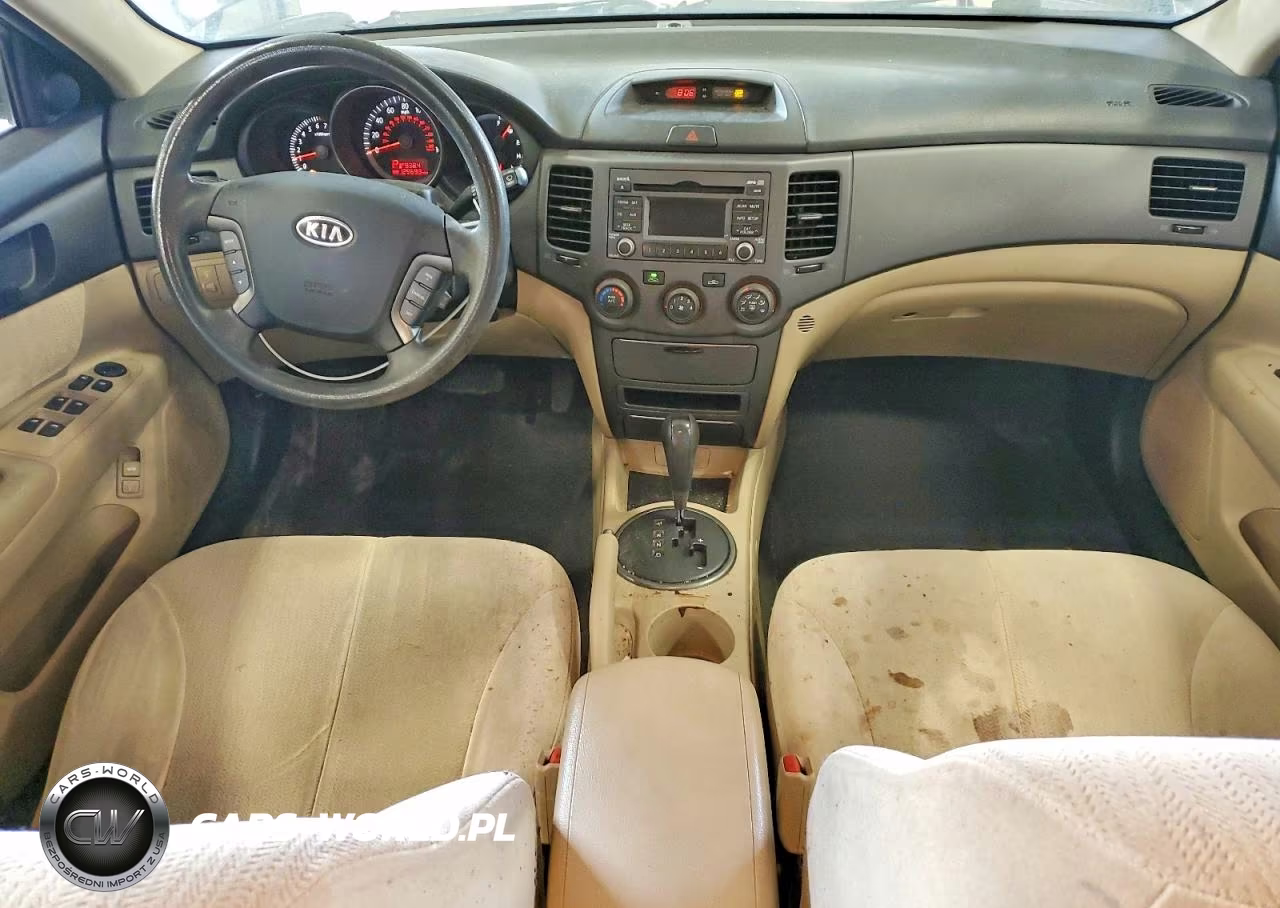 2009 Kia Optima Lx VIN:KNAGE228895316905 - 8