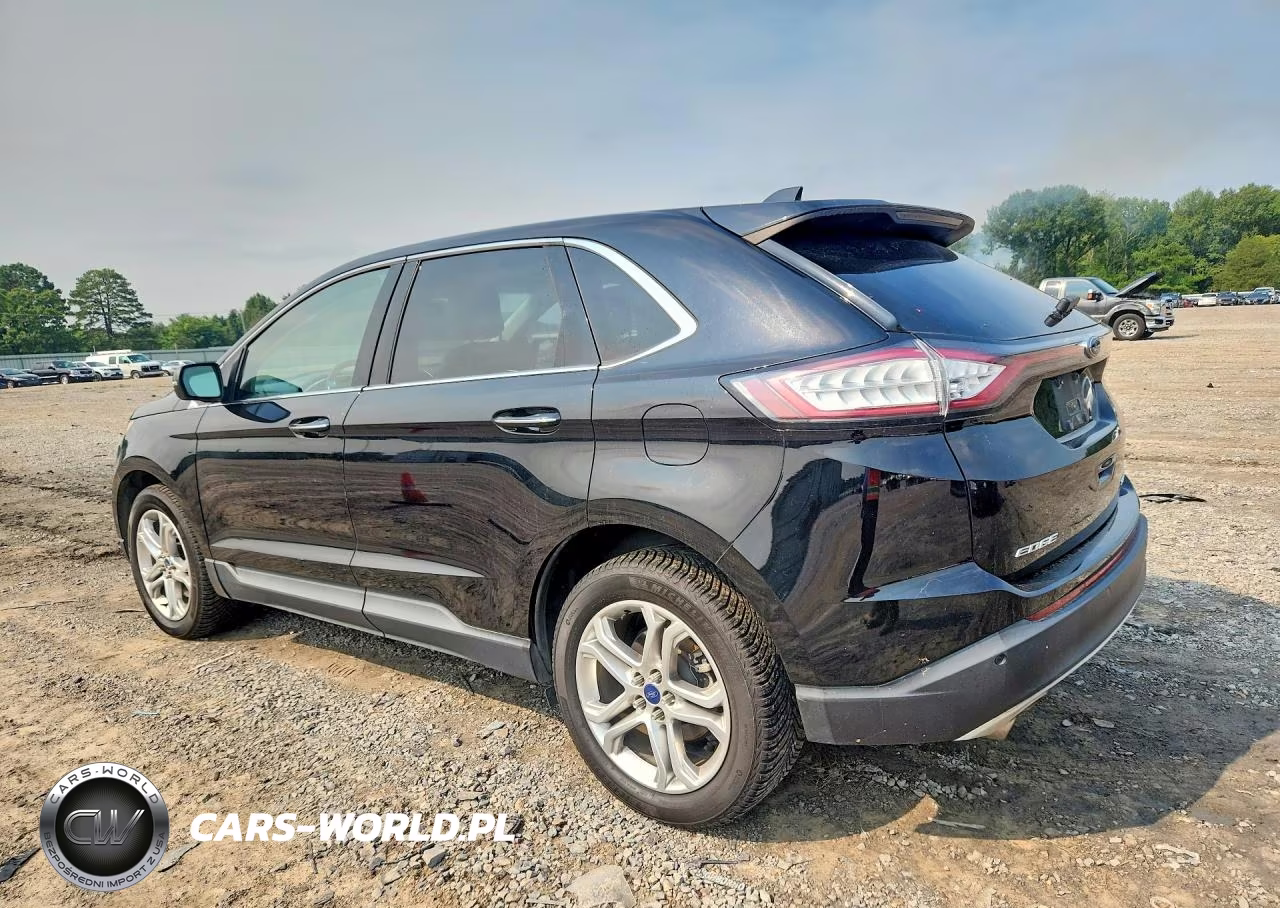 2017 Ford Edge Titanium VIN:2FMPK4K98HBB91555 - 2
