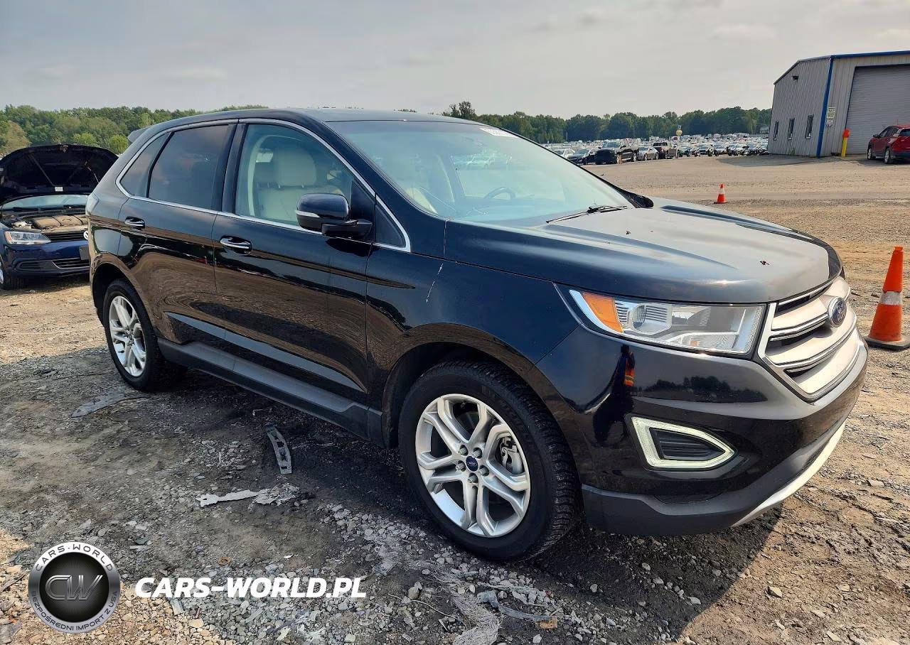 2017 Ford Edge Titanium VIN:2FMPK4K98HBB91555 - 4