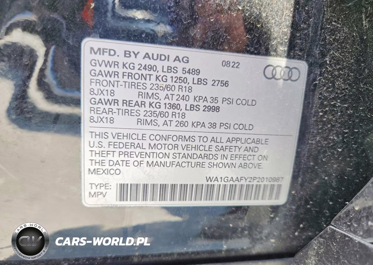 2023 Audi Q5 Premium 45 VIN:WA1GAAFY2P2010987 - 13
