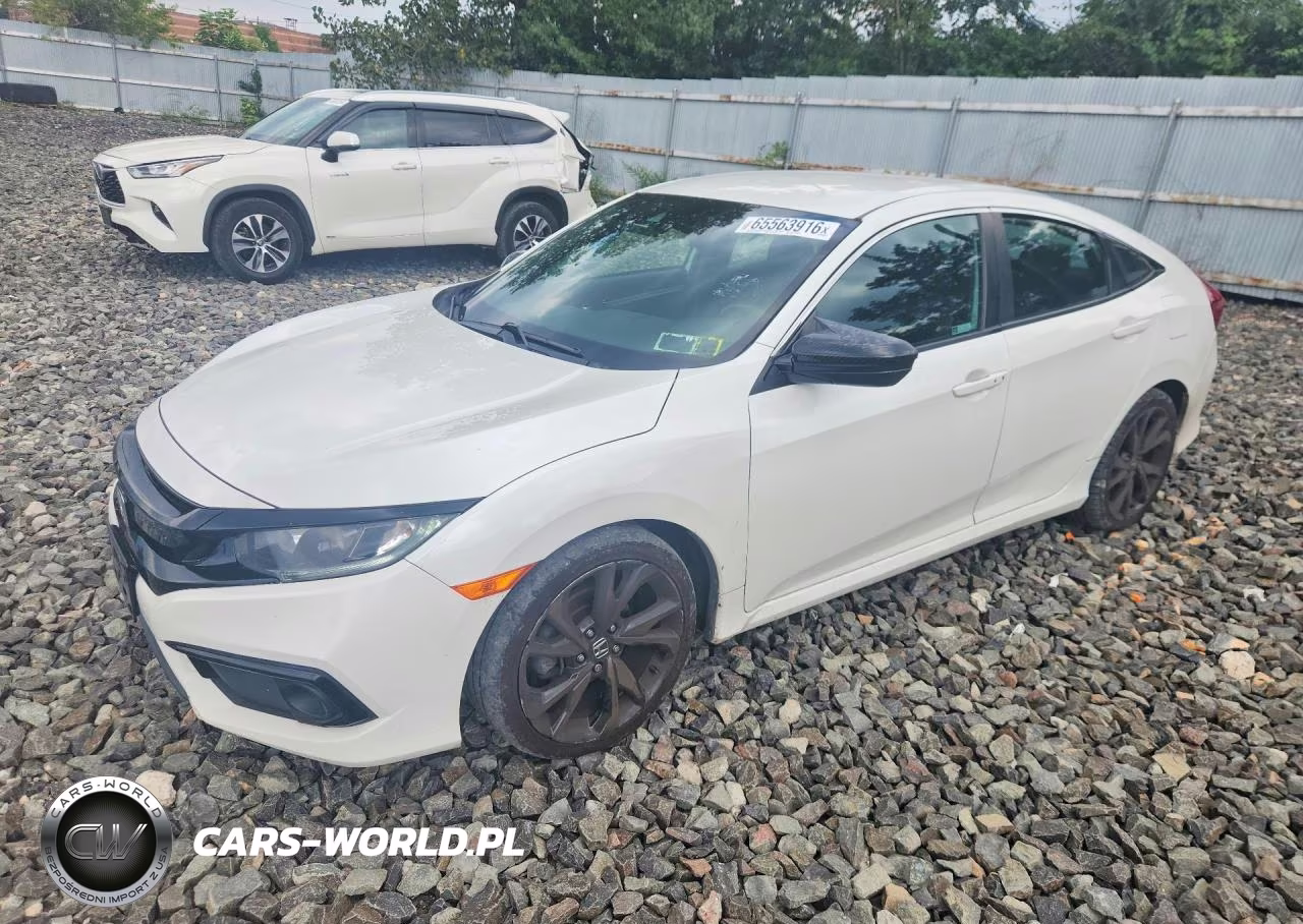 2020 Honda Civic Sport VIN:19XFC2F88LE215132 - 1