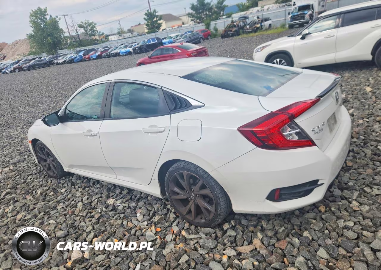 2020 Honda Civic Sport VIN:19XFC2F88LE215132 - 2