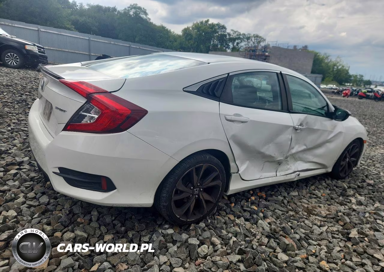 2020 Honda Civic Sport VIN:19XFC2F88LE215132 - 3