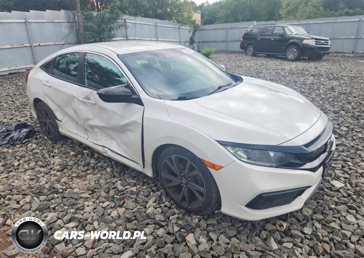 2020 Honda Civic Sport VIN:19XFC2F88LE215132 - 4