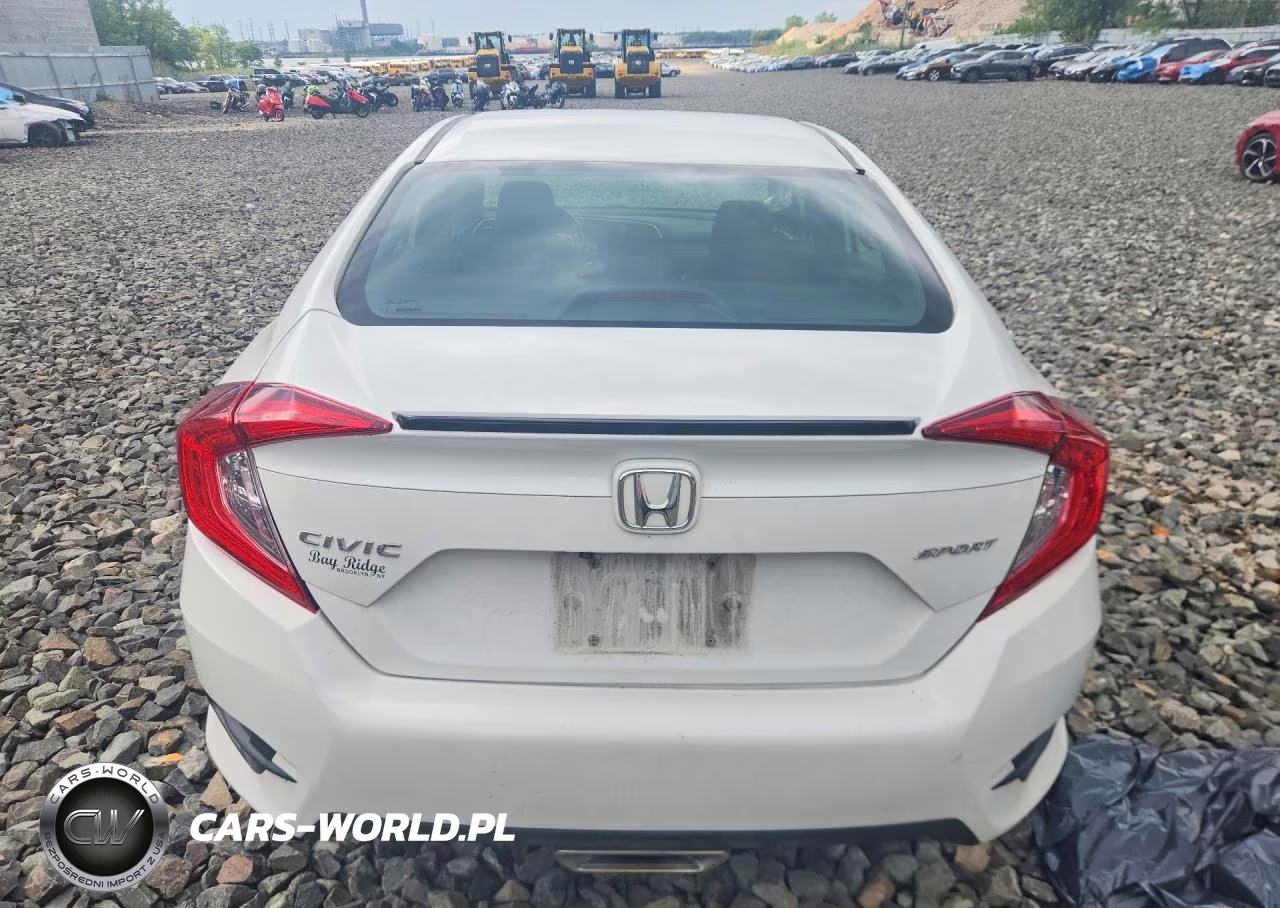 2020 Honda Civic Sport VIN:19XFC2F88LE215132 - 6