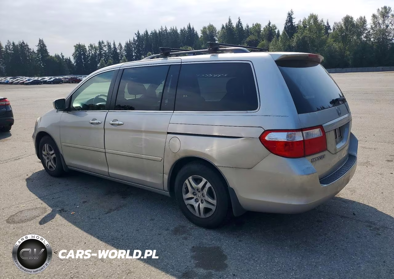 2007 Honda Odyssey Exl VIN:5FNRL38687B404622 - 2