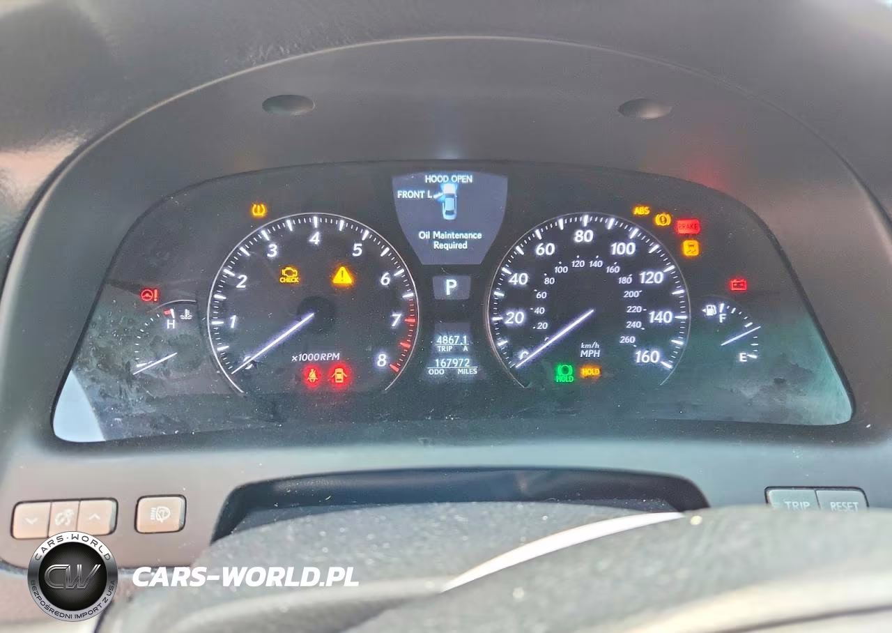 2011 Lexus Ls 460 VIN:JTHBL5EF7B5102247 - 9