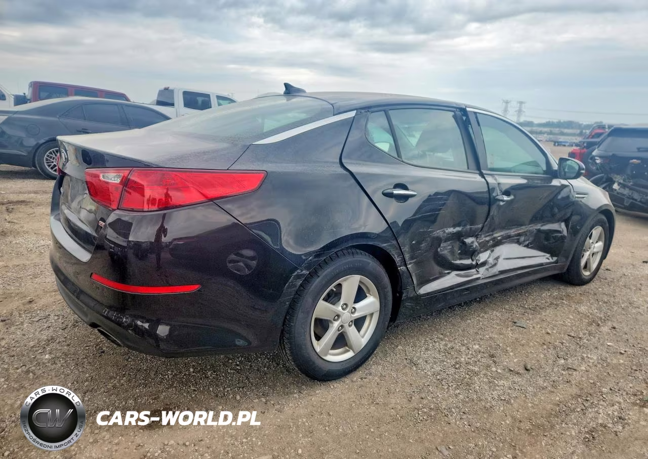2015 Kia Optima Lx VIN:5XXGM4A74FG489872 - 3