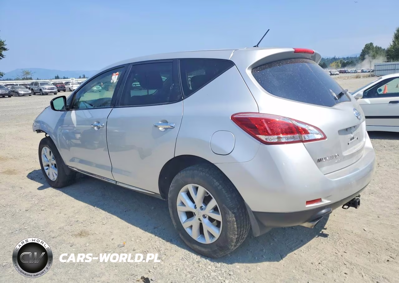 2014 Nissan Murano S VIN:JN8AZ1MU3EW421524 - 2