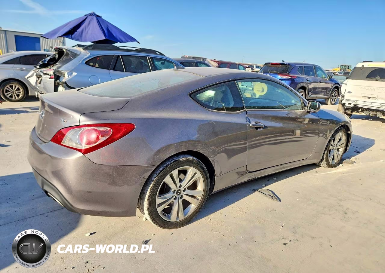 2012 Hyundai Genesis Coupe 2.0T VIN:KMHHT6KD3CU073725 - 3