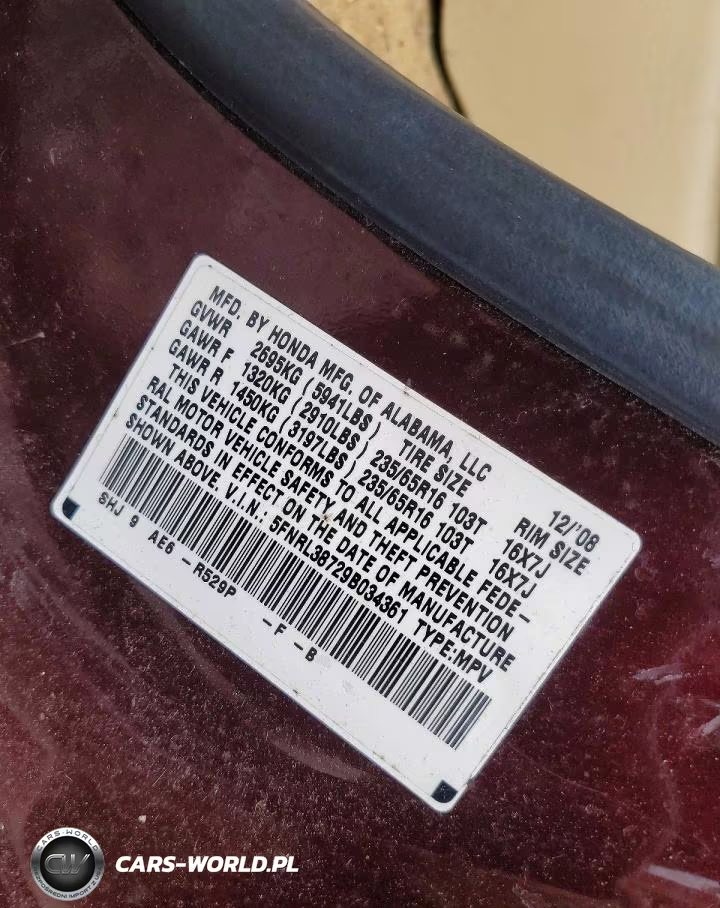 2009 Honda Odyssey Exl VIN:5FNRL38729B034361 - 13