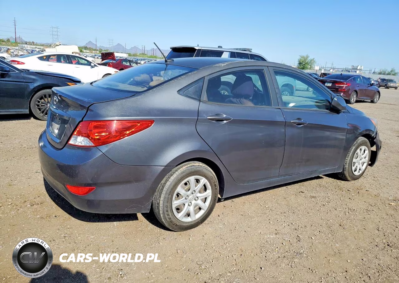 2012 Hyundai Accent Gls VIN:KMHCT4AE4CU174099 - 3