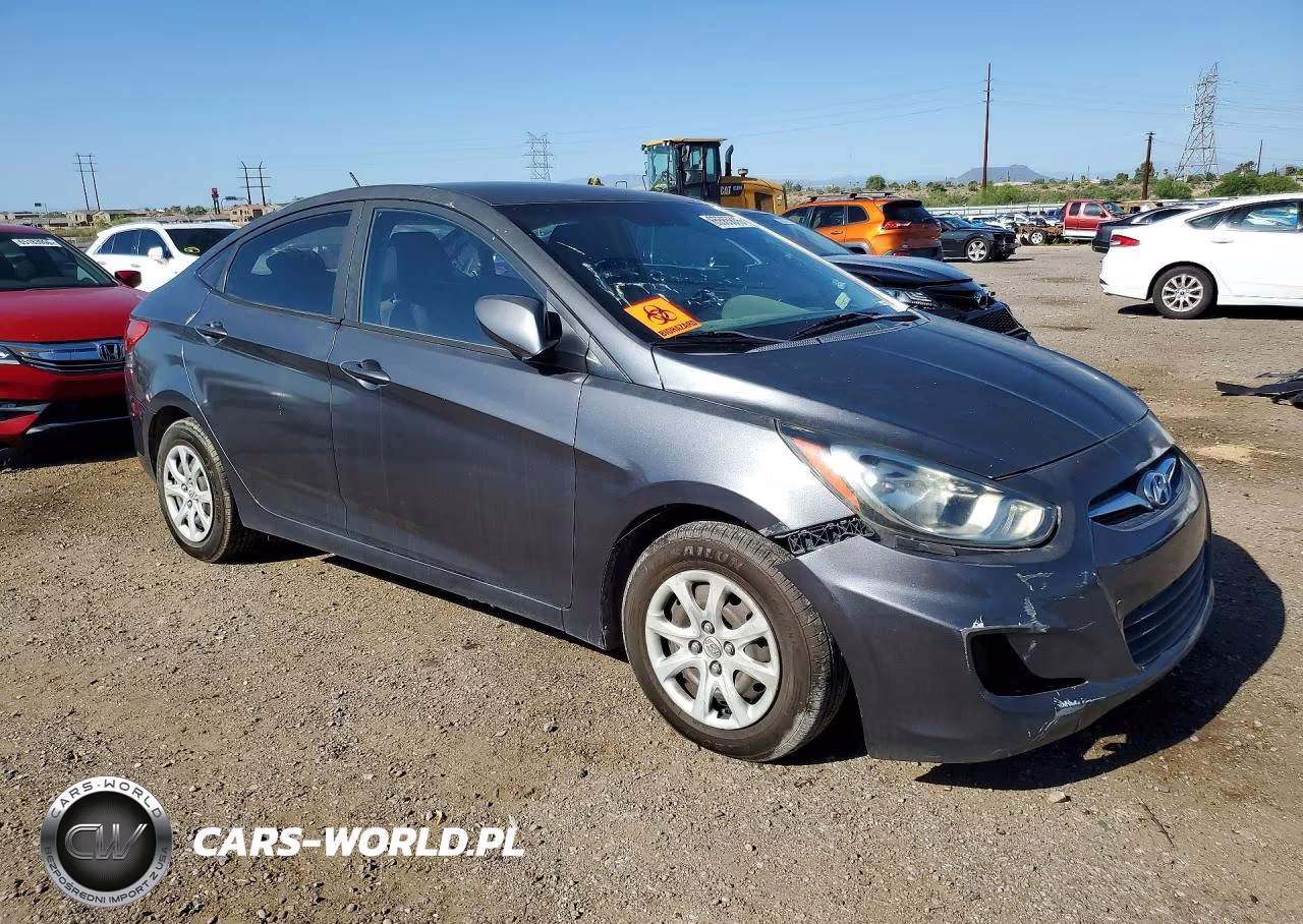 2012 Hyundai Accent Gls VIN:KMHCT4AE4CU174099 - 4
