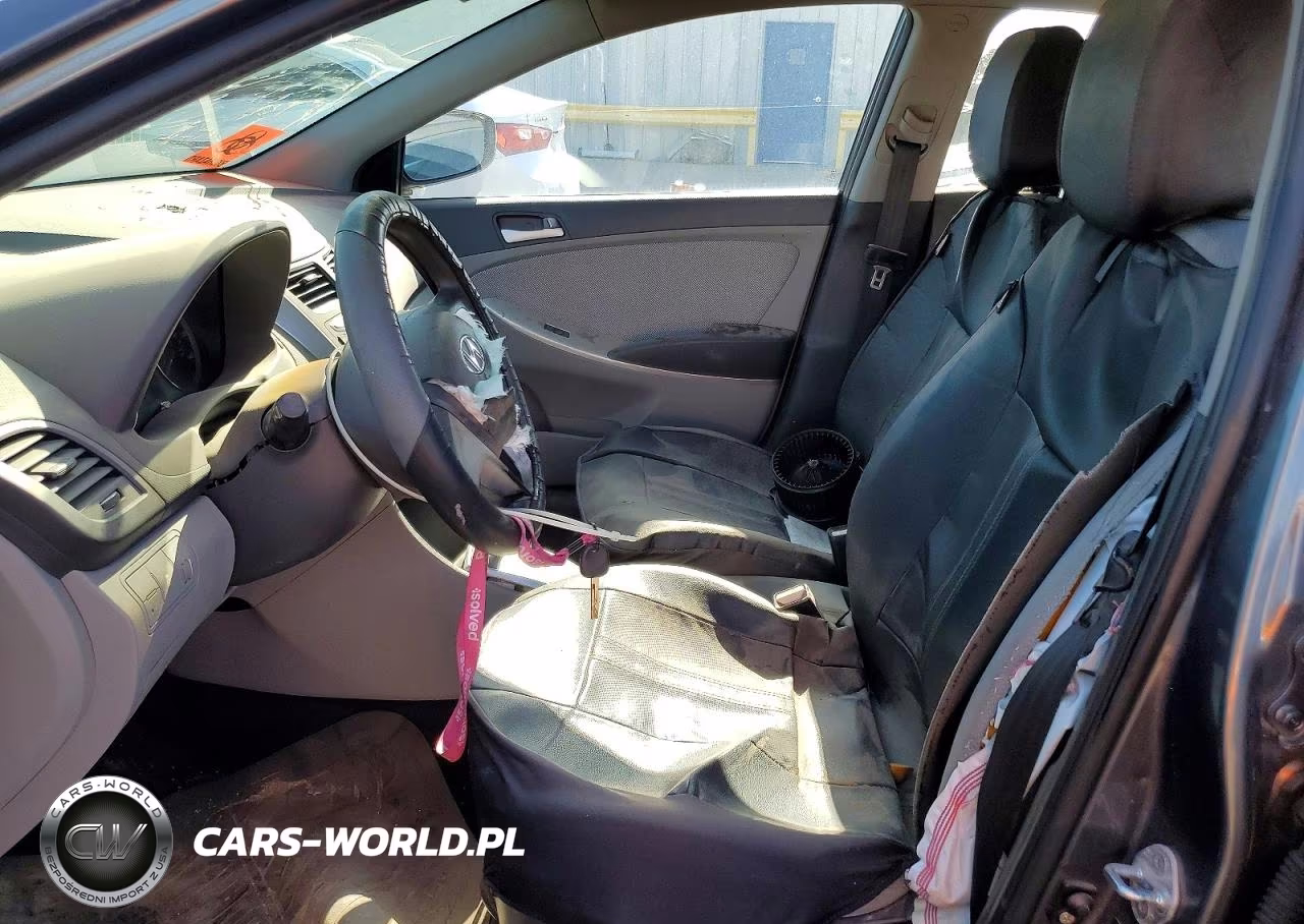 2012 Hyundai Accent Gls VIN:KMHCT4AE4CU174099 - 7