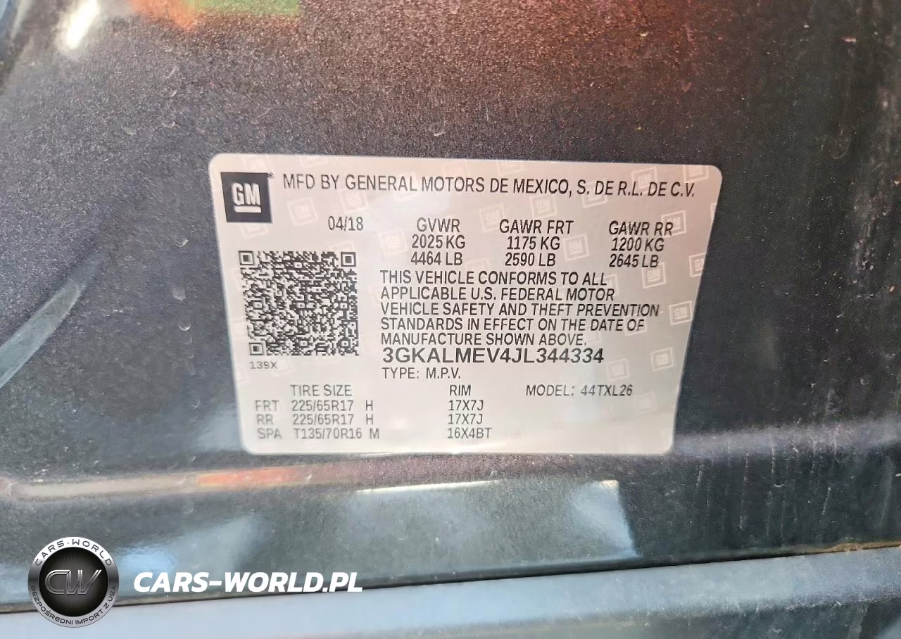 2018 GMC Terrain Sle VIN:3GKALMEV4JL344334 - 12