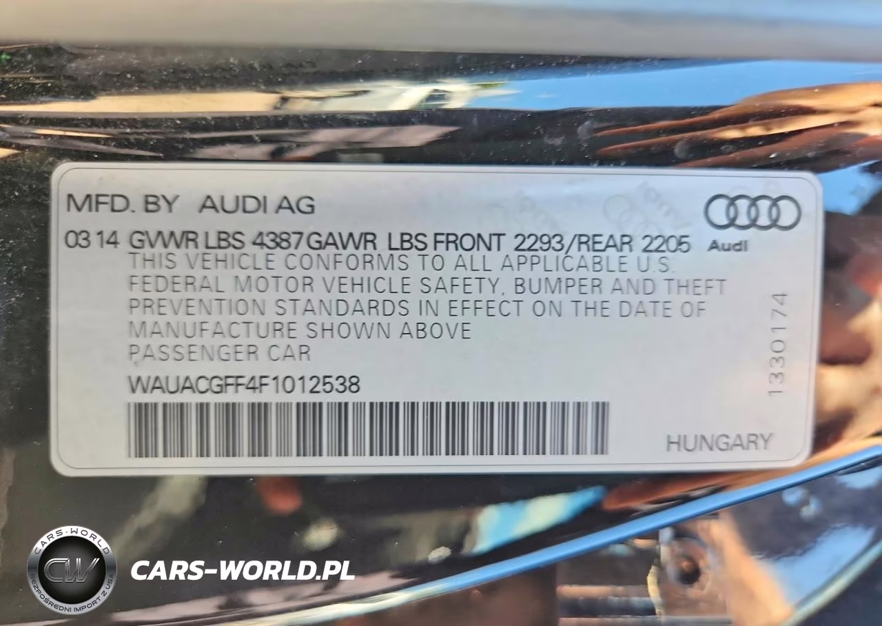 2015 Audi A3 Premium VIN:WAUACGFF4F1012538 - 12