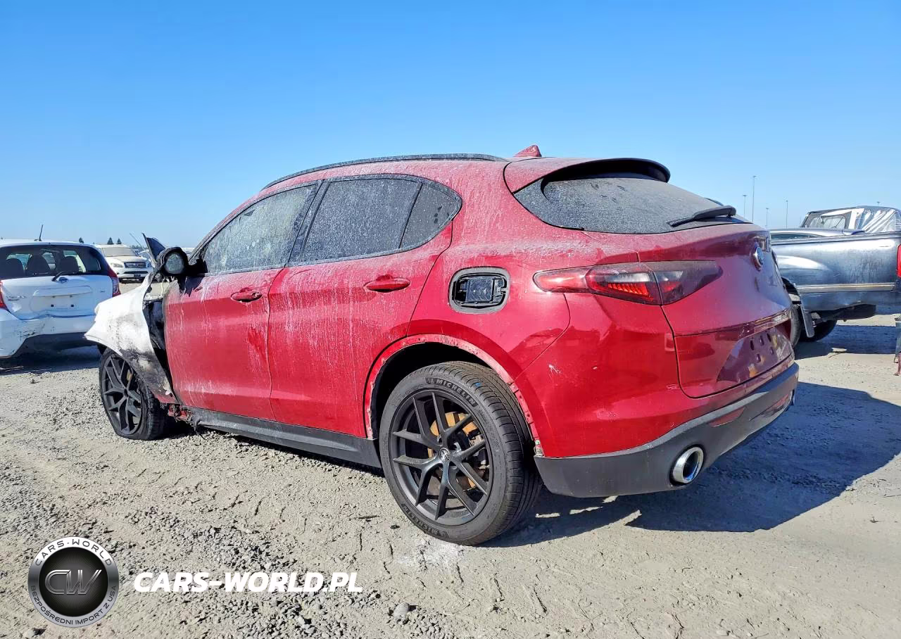 2021 Alfa Romeo Stelvio Sport VIN:ZASPAJAN7M7D08461 - 2