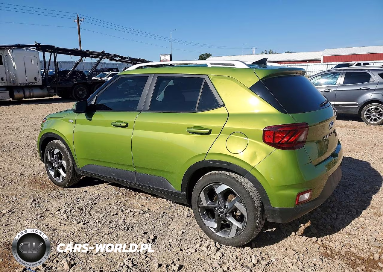 2021 Hyundai Venue Sel VIN:KMHRC8A37MU081918 - 2