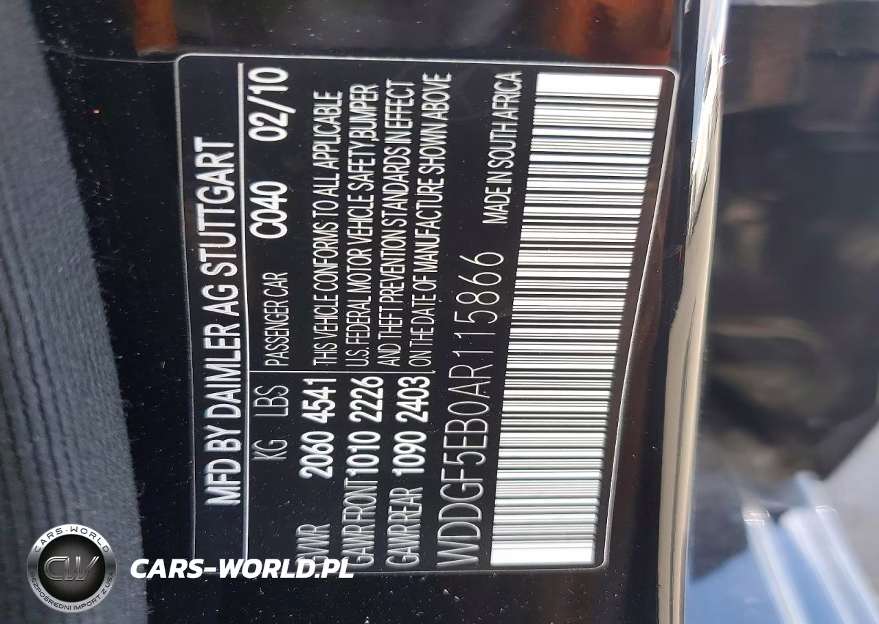 2010 Mercedes-Benz C 300 VIN:WDDGF5EB0AR115866 - 12