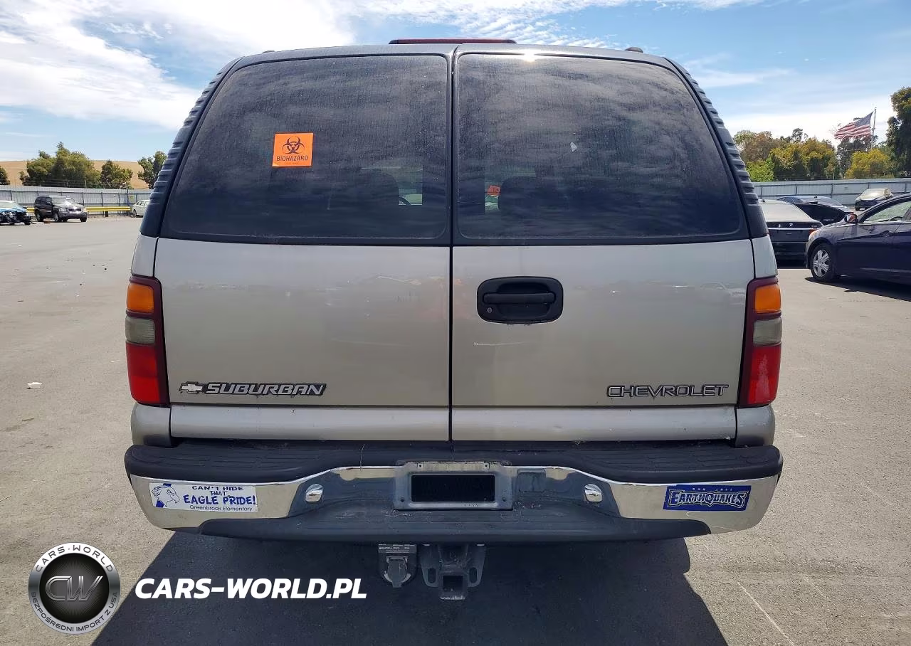 2000 Chevrolet Suburban K1500 VIN:3GNFK16T9YG139828 - 6