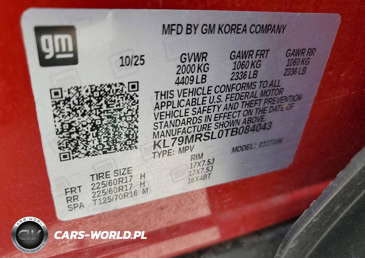 2026 Chevrolet Trailblazer Lt VIN:KL79MRSL0TB084043 - 14