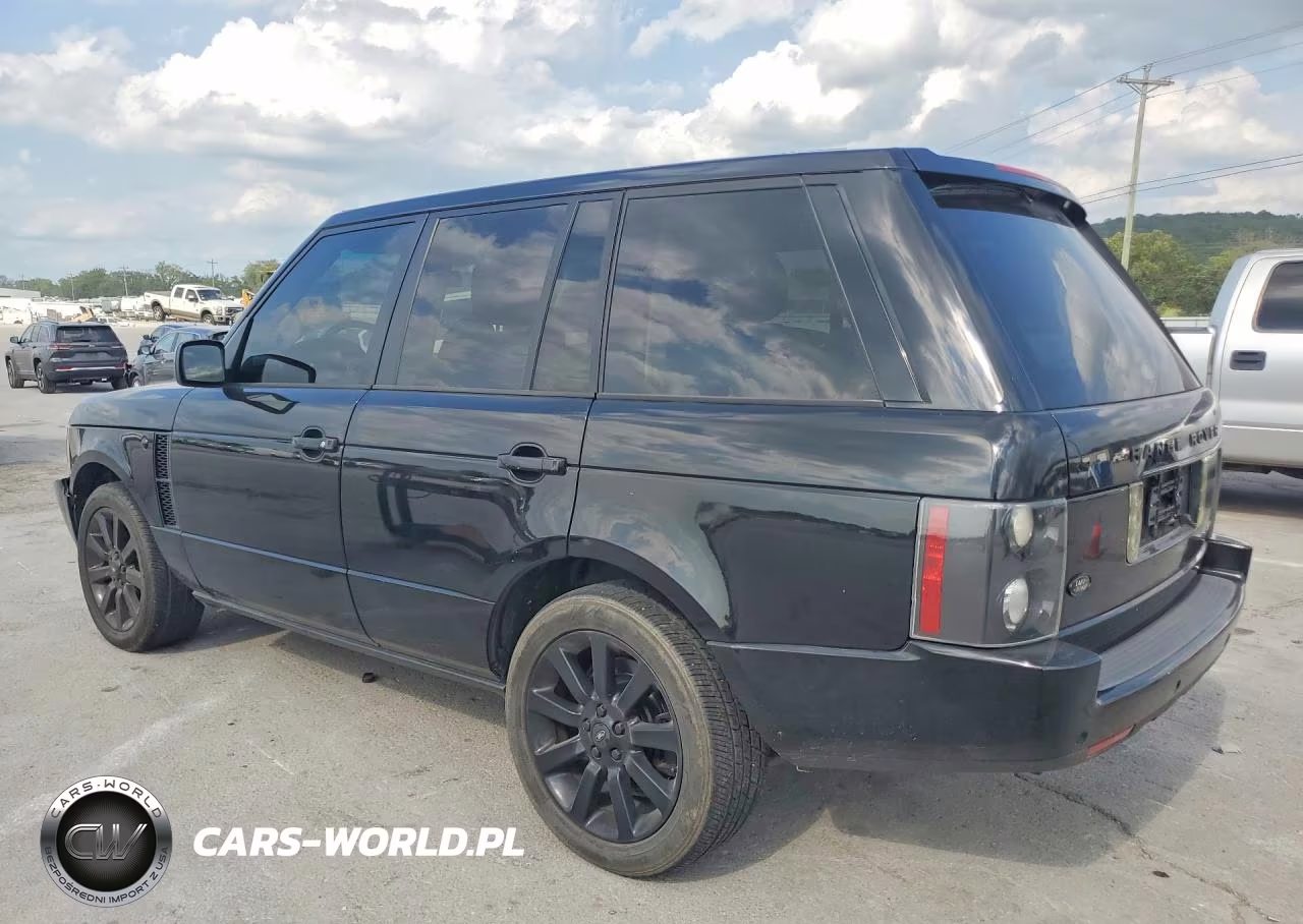 2009 Land Rover Range Rover Hse VIN:SALMF15439A304778 - 2