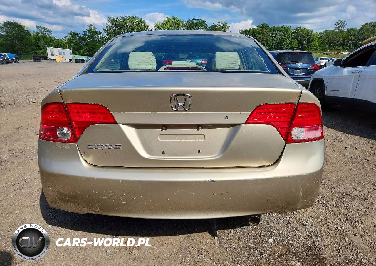 2007 Honda Civic Ex VIN:1HGFA16837L046345 - 6