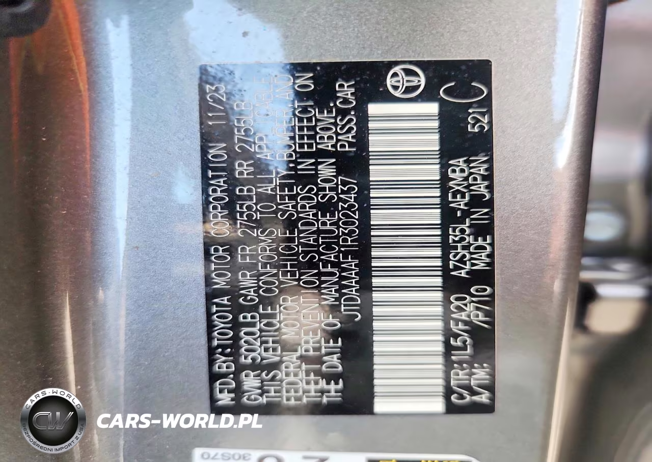 2024 Toyota Crown Xle VIN:JTDAAAAF1R3023437 - 12