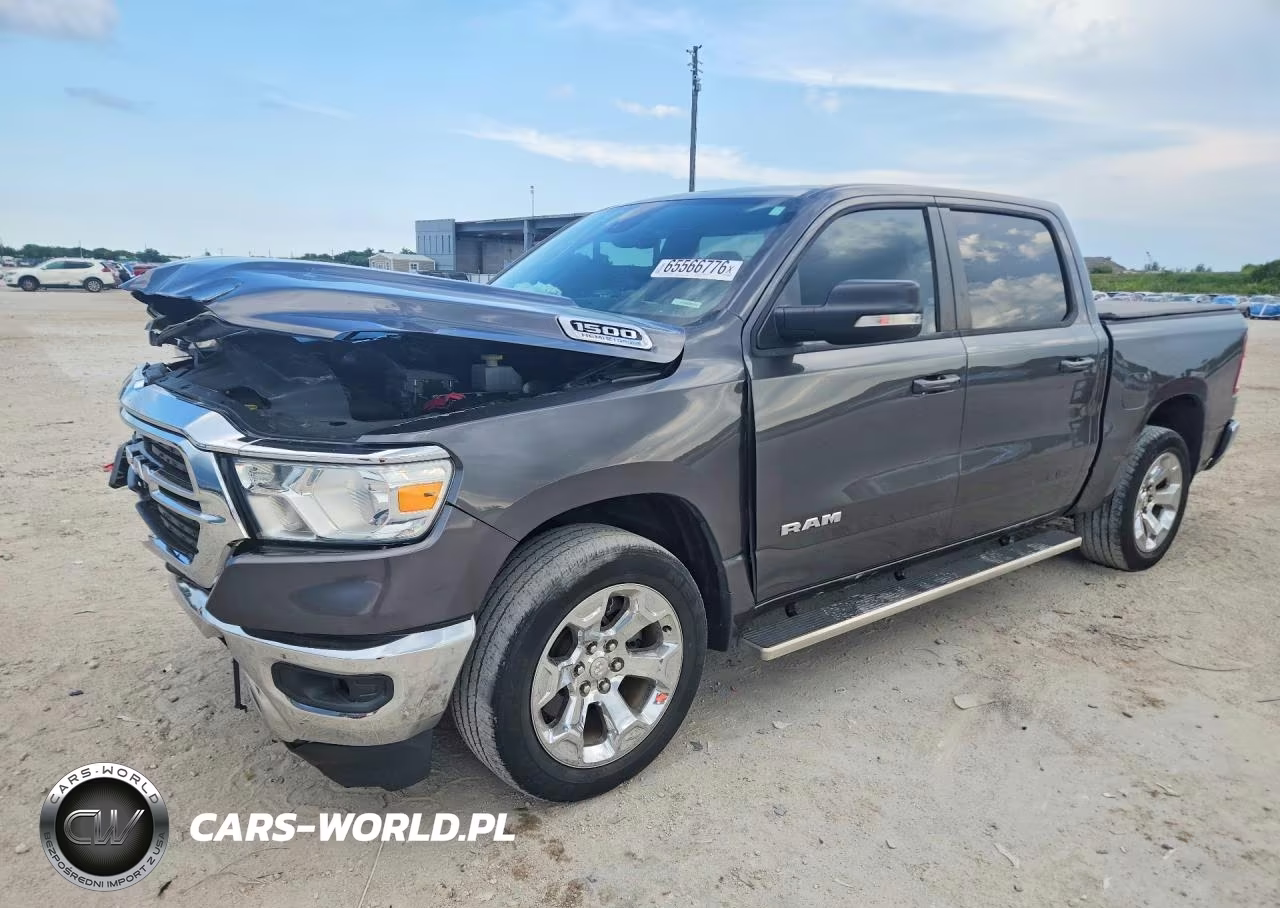 2021 Ram 1500 Big Horn-Lone Star VIN:1C6RREFT1MN753547 - 1