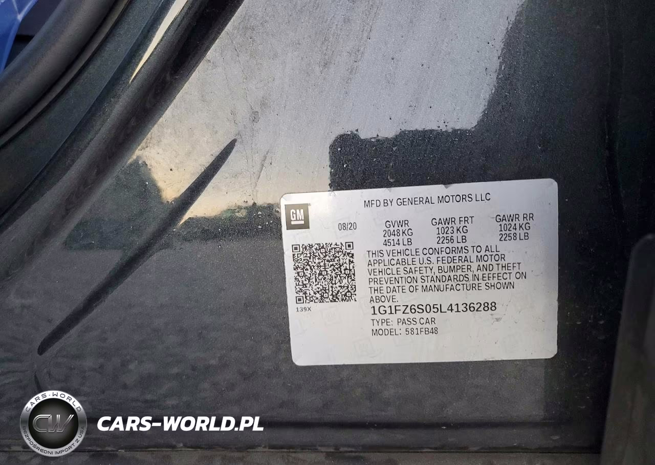 2020 Chevrolet Bolt Ev Premier VIN:1G1FZ6S05L4136288 - 12