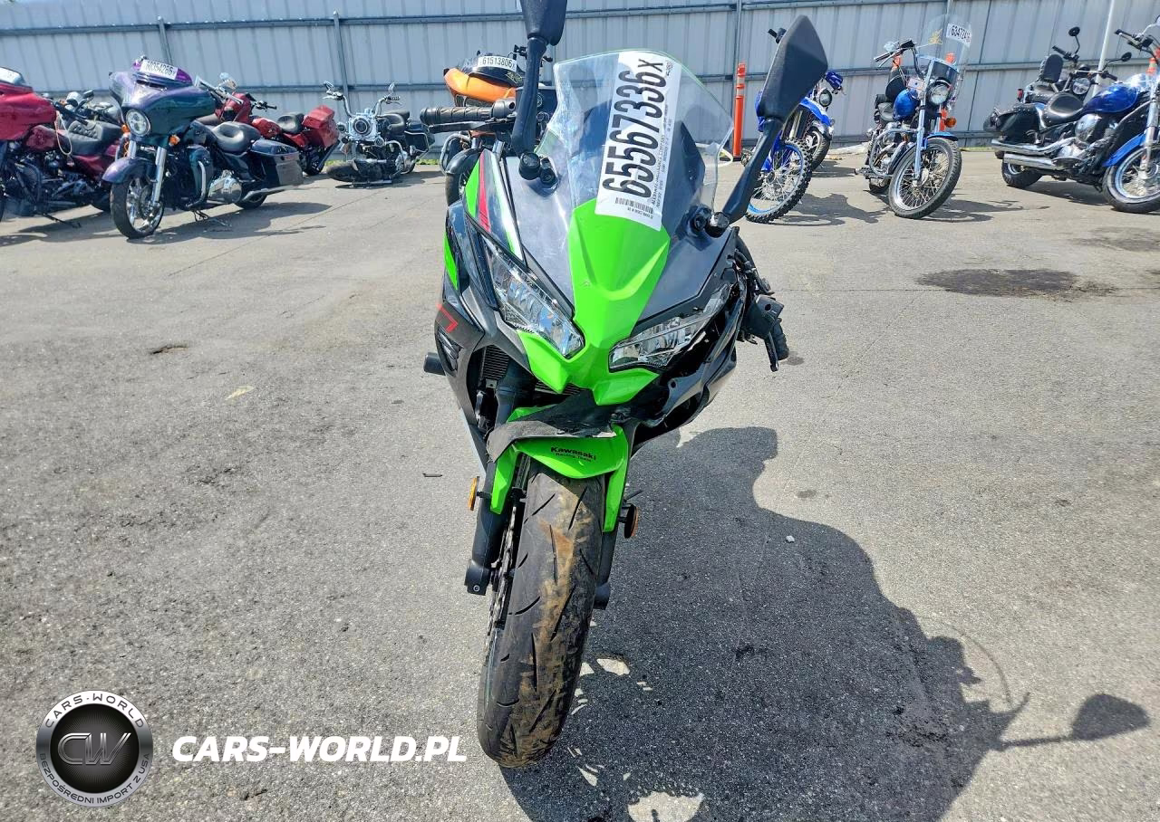 2022 Kawasaki Ex650 M VIN:ML5EXEM18NDA67685 - 2