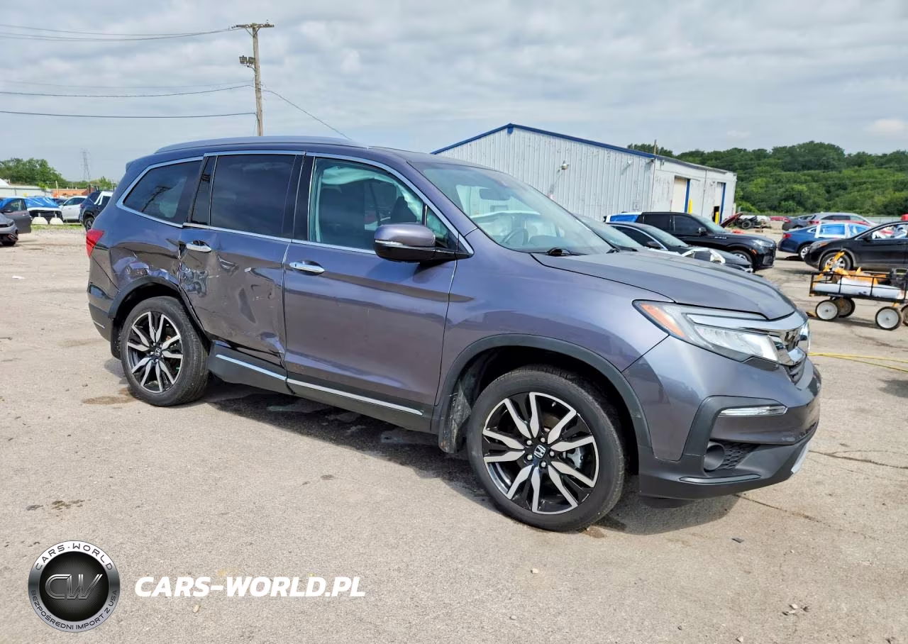 2022 Honda Pilot Touring VIN:5FNYF6H64NB034545 - 4