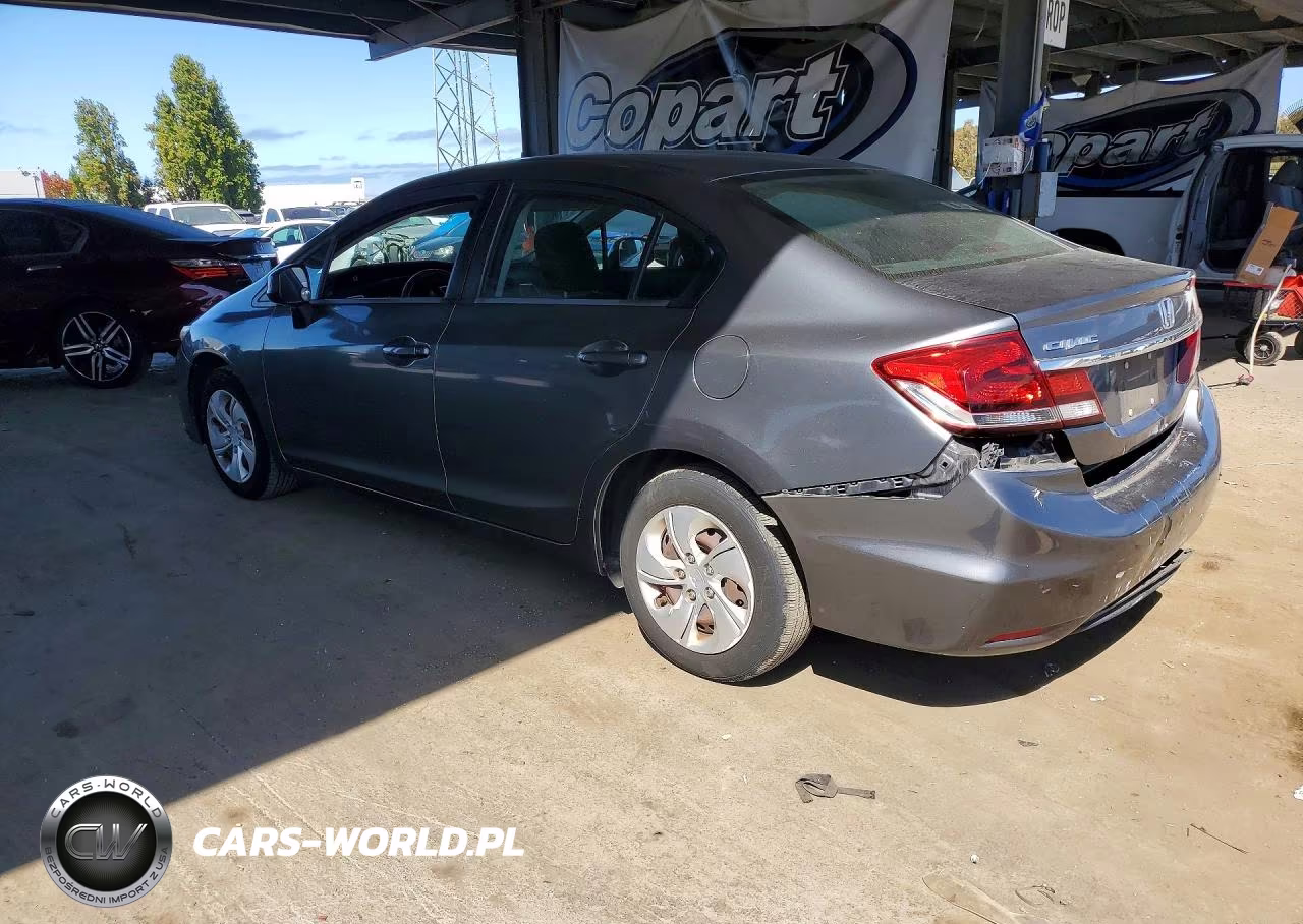 2013 Honda Civic Lx VIN:19XFB2F52DE243566 - 2