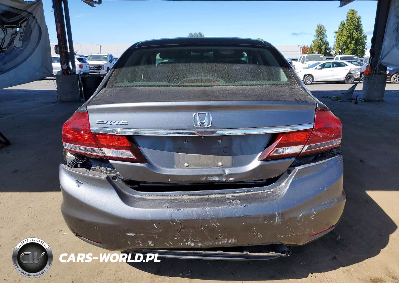 2013 Honda Civic Lx VIN:19XFB2F52DE243566 - 6