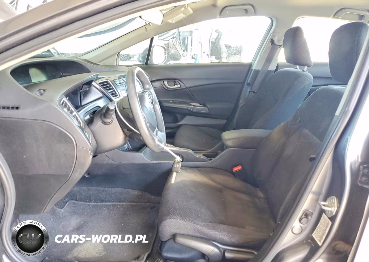 2013 Honda Civic Lx VIN:19XFB2F52DE243566 - 7
