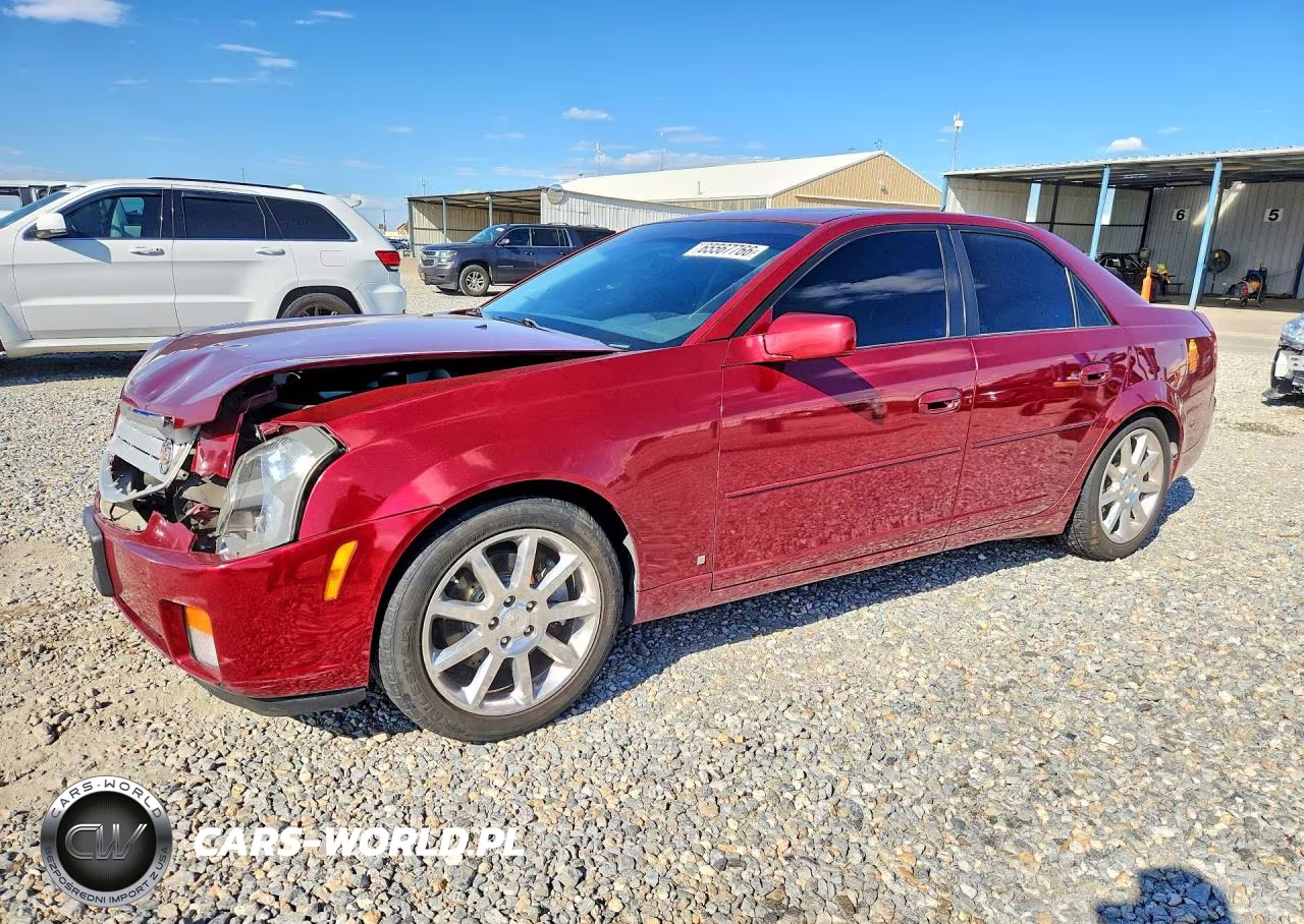 2007 Cadillac Cts Hi Feature V6 VIN:1G6DP577270105956 - 1