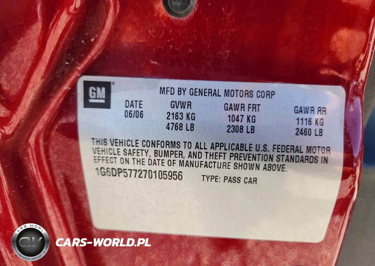 2007 Cadillac Cts Hi Feature V6 VIN:1G6DP577270105956 - 12