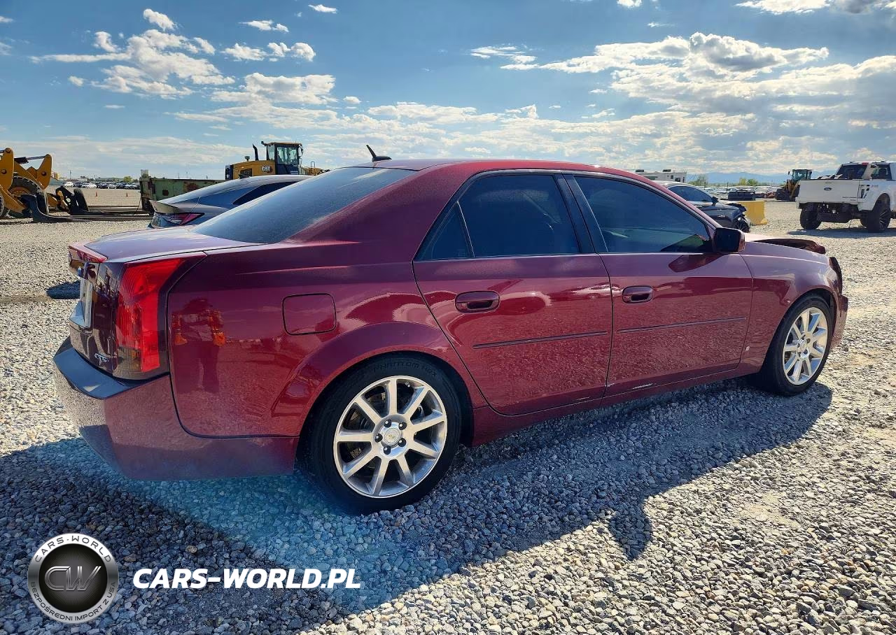 2007 Cadillac Cts Hi Feature V6 VIN:1G6DP577270105956 - 3