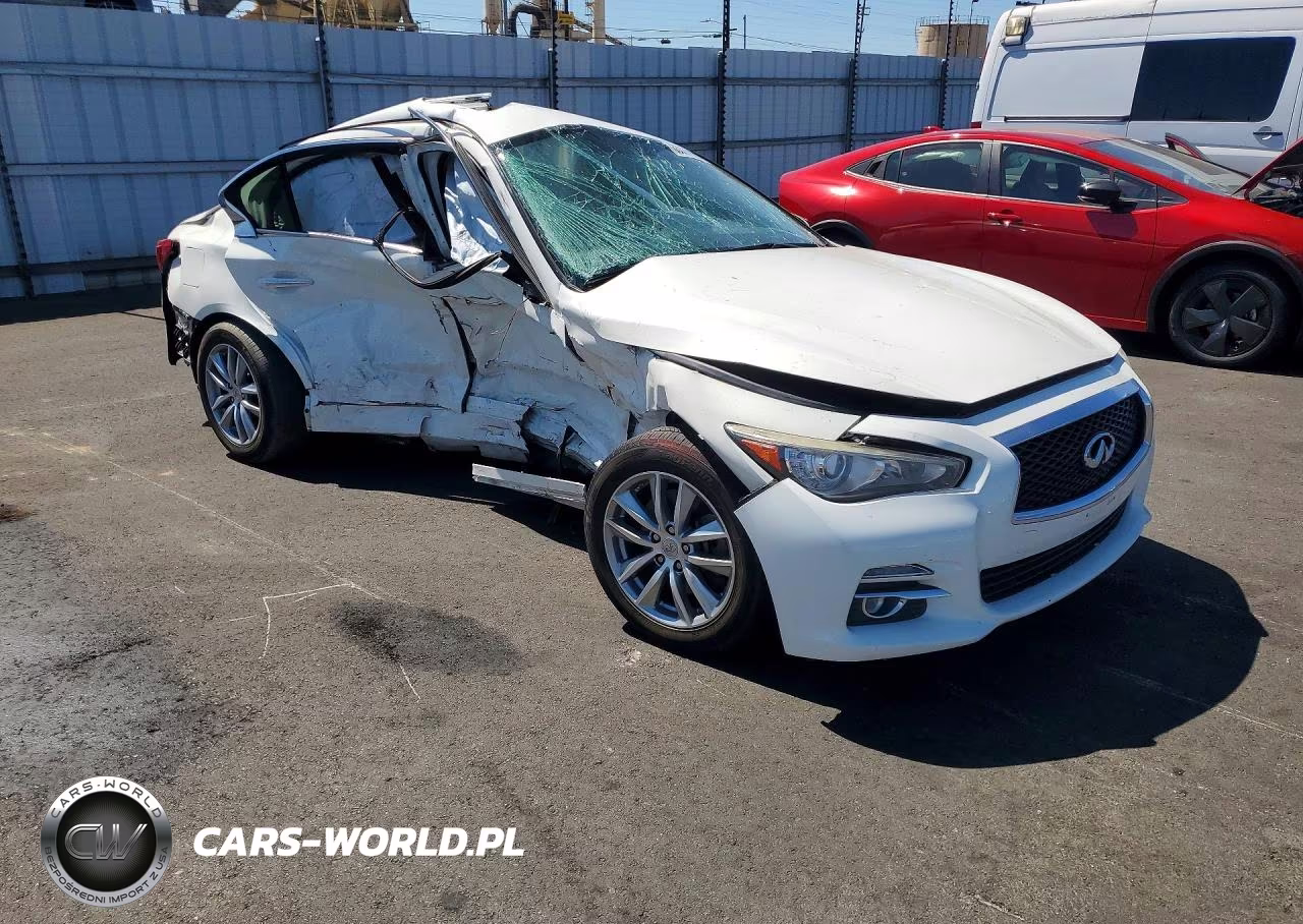 2015 Infiniti Q50 Premium VIN:JN1BV7AP9FM355297 - 4