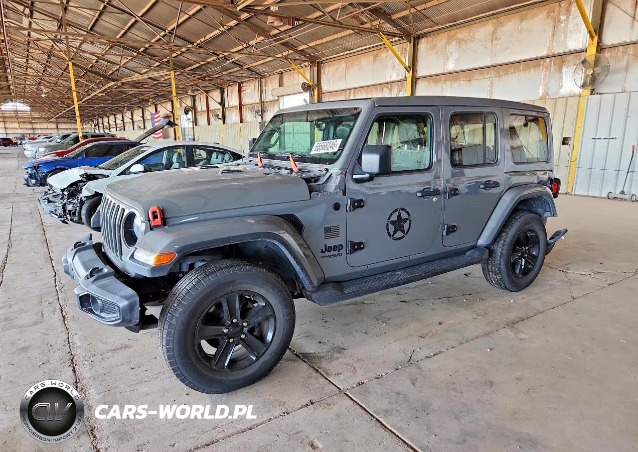 2020 Jeep Wrangler Unlimited Sahara VIN:1C4HJXEG5LW205636 - 1