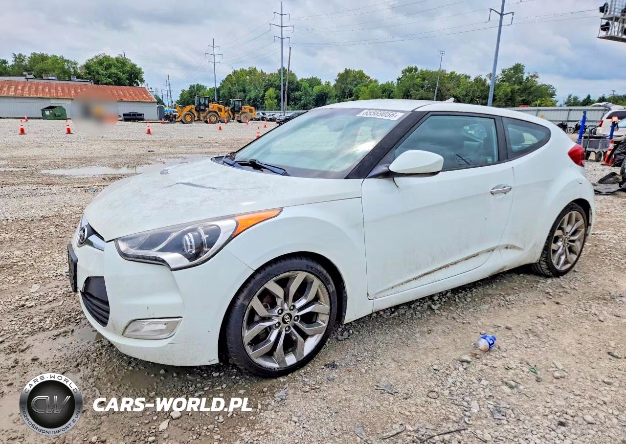 2014 Hyundai Veloster Re:flex VIN:KMHTC6ADXEU214014 - 1