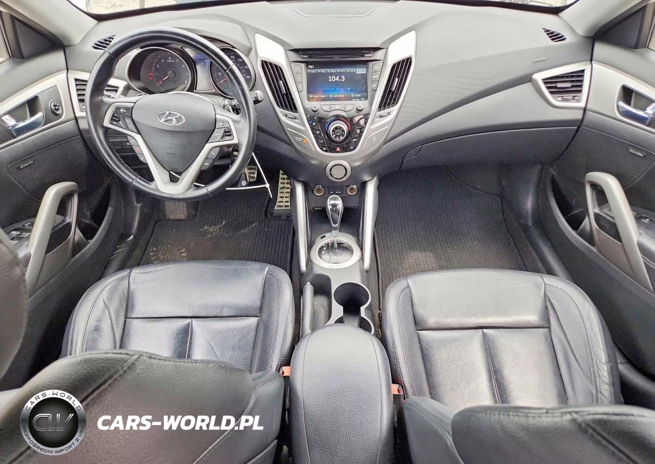 2014 Hyundai Veloster Re:flex VIN:KMHTC6ADXEU214014 - 8