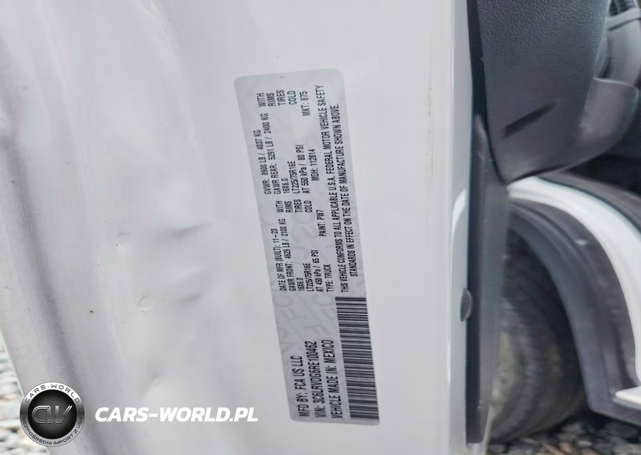 2024 Ram Promaster 2500 Delivery Van VIN:3C6LRVDG6RE100462 - 13