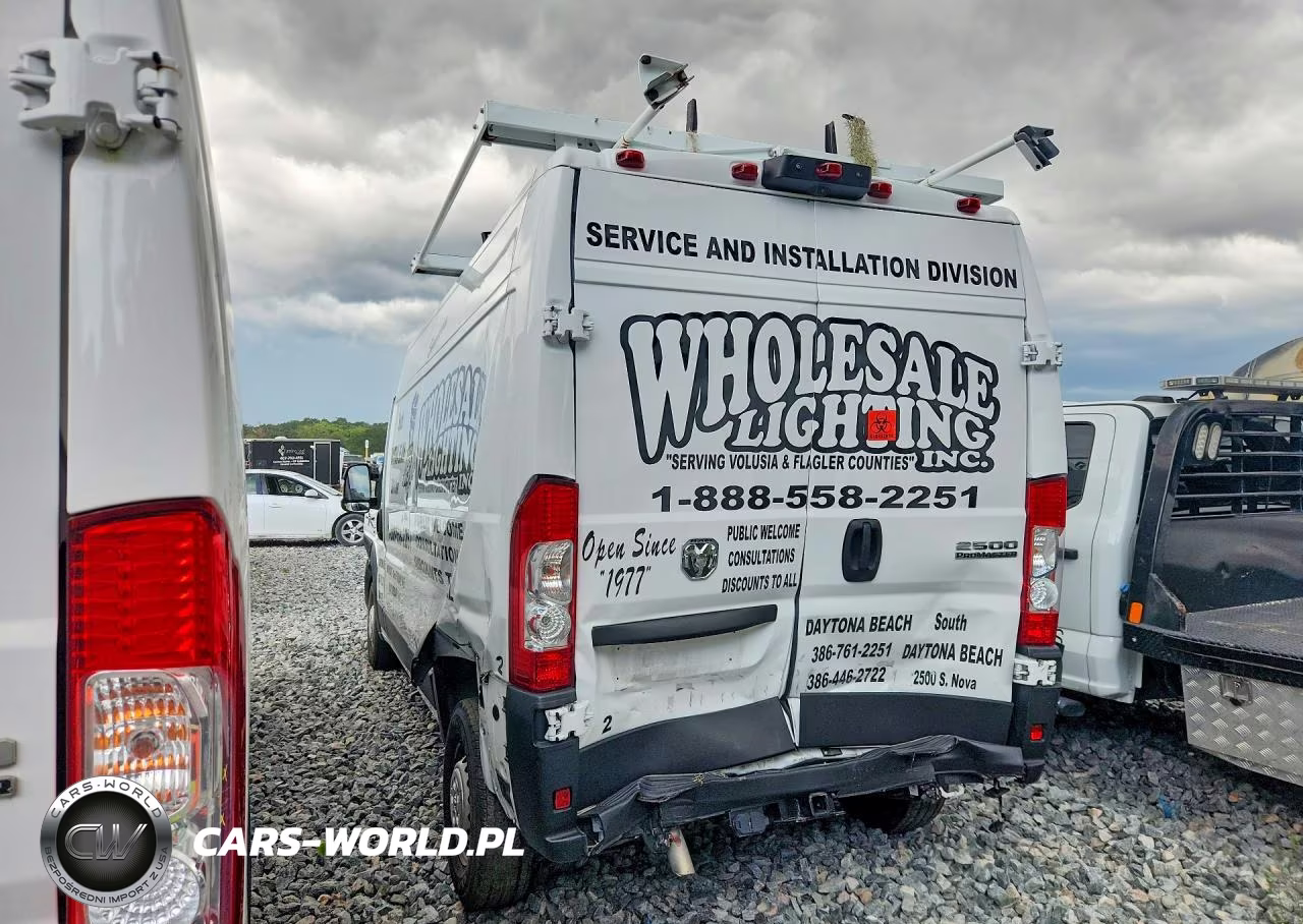 2024 Ram Promaster 2500 Delivery Van VIN:3C6LRVDG6RE100462 - 2