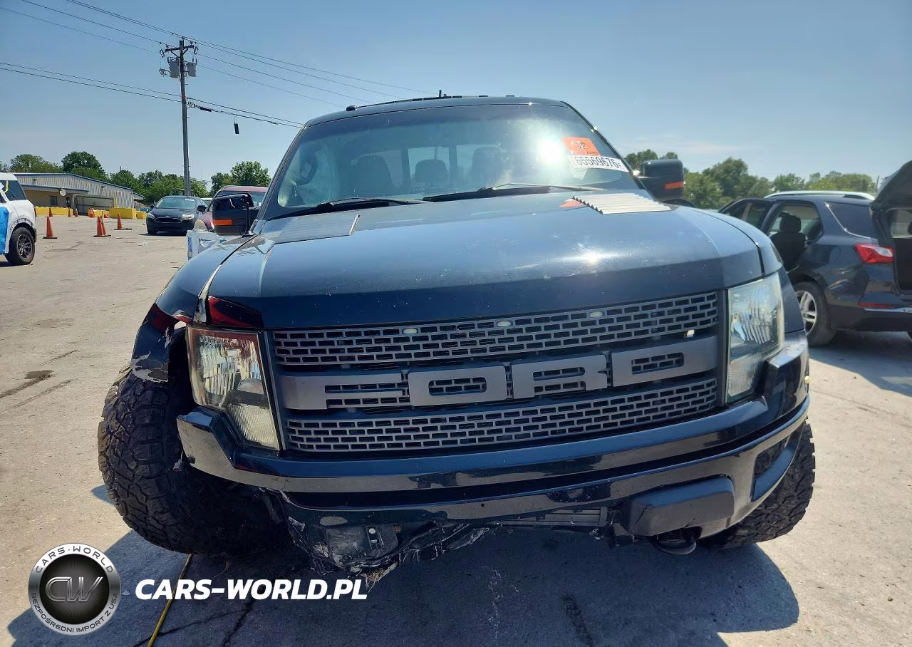 2011 Ford F150 Svt Raptor VIN:1FTFW1R62BFD19020 - 5