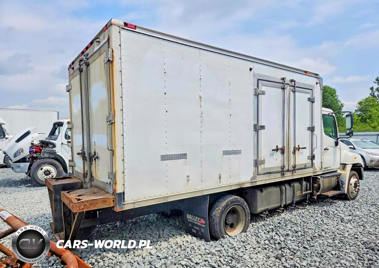 2013 Hino 258-268 Box Truck VIN:5PVNJ8JT8D4S54306 - 3