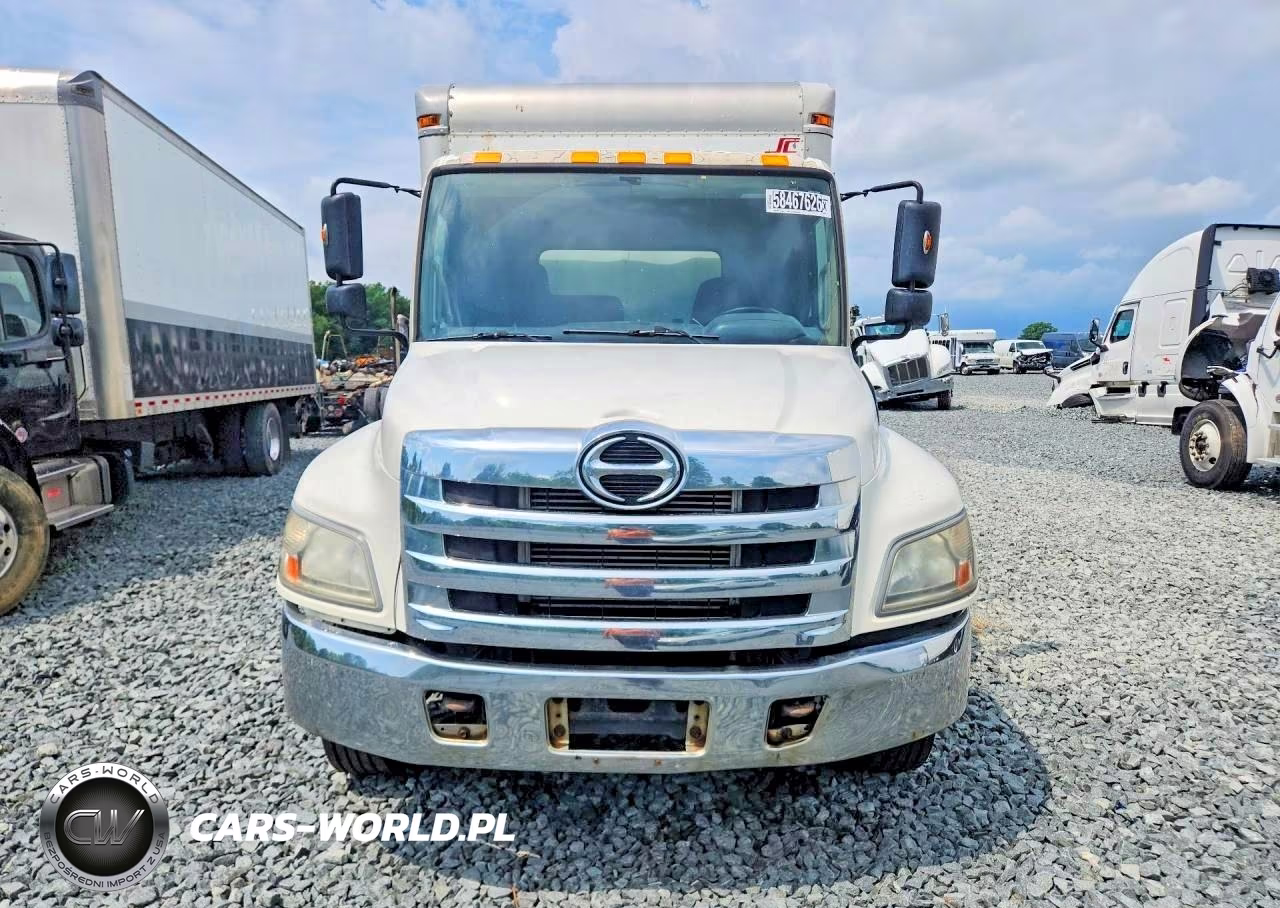 2013 Hino 258-268 Box Truck VIN:5PVNJ8JT8D4S54306 - 5
