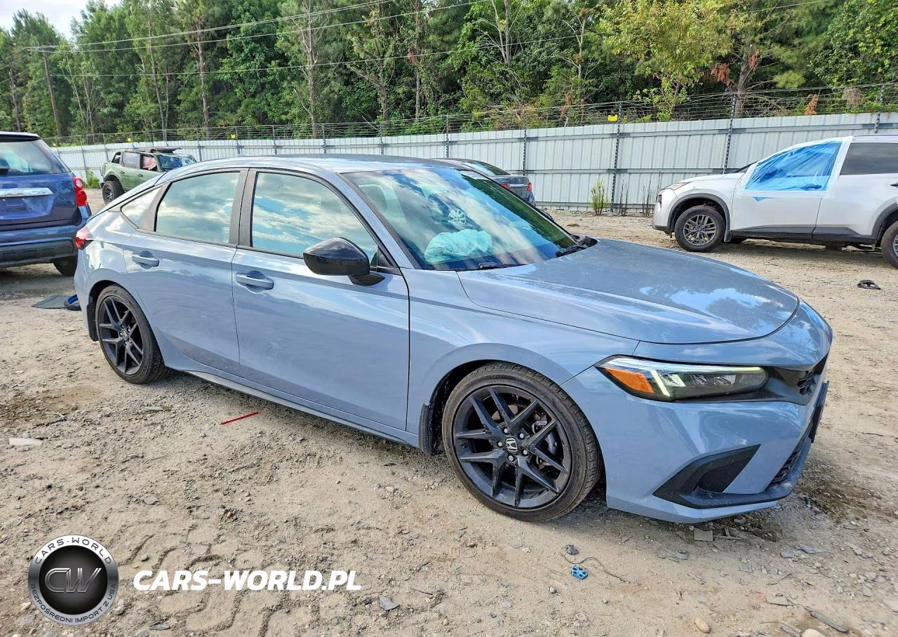 2024 Honda Civic Sport VIN:19XFL2H80RE020972 - 4