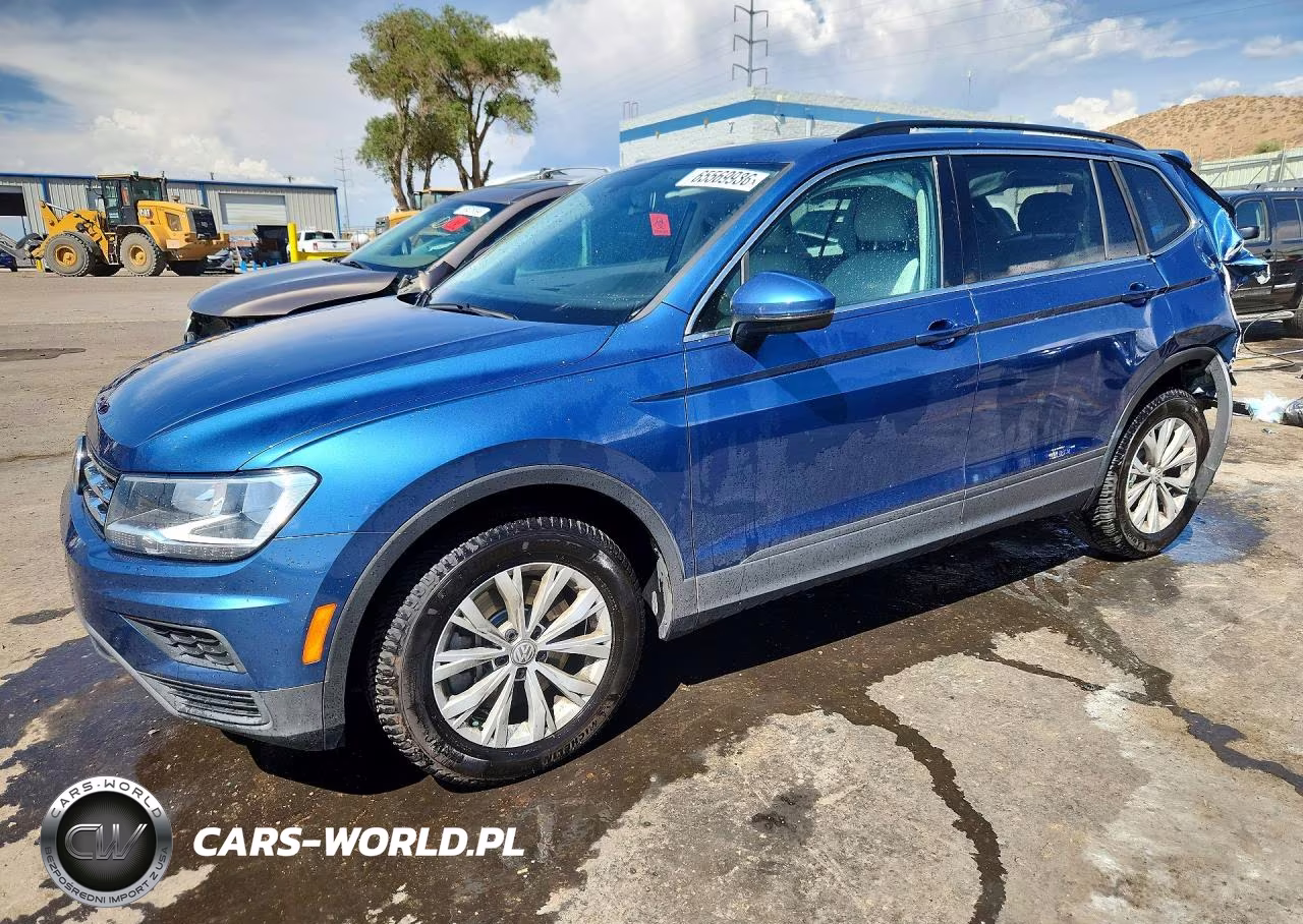 2019 Volkswagen Tiguan Se VIN:3VV2B7AX3KM043823 - 1